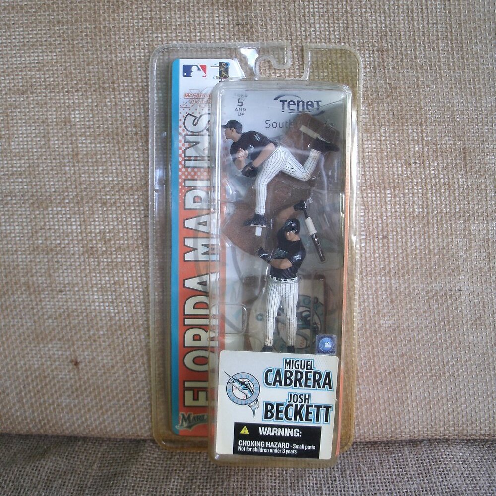 McFarlane Florida Marlins Cabrera & Beckett Figure Set 2005